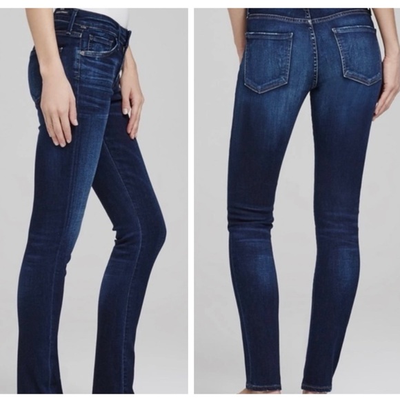 🆕 CITIZENS OF HUMANITY Arielle Mid Rise Skinny Jeans ~ Women’s ~ Blue ~ LBN - Picture 2 of 16